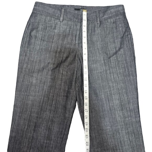 J. Crew Woman's Heather Gray Harlow 2 Snap‎ Zipper Slacks Rn# 77388 Size 8 - Picture 7 of 9